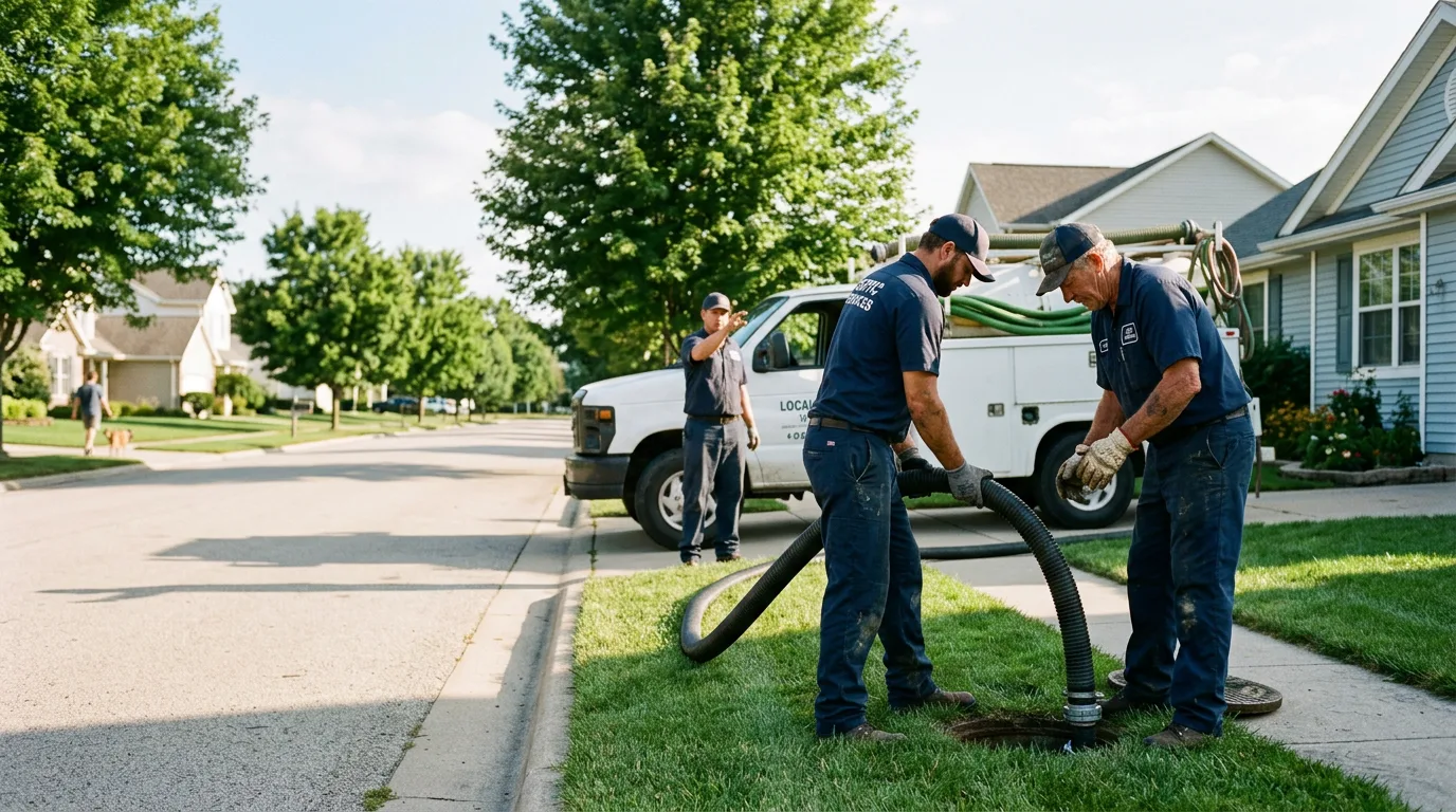 Emergency Septic Service in West Pittsburg, PA